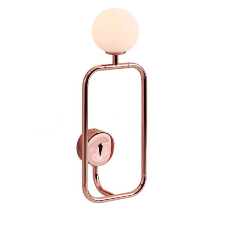 applique murale rose