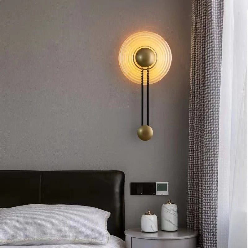 applique murale tete de lit chambre luxueuse avec interrupteur
