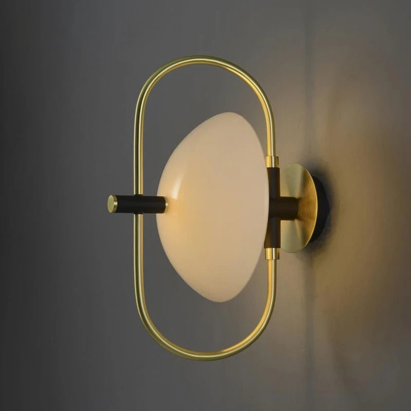 applique murale assiette led