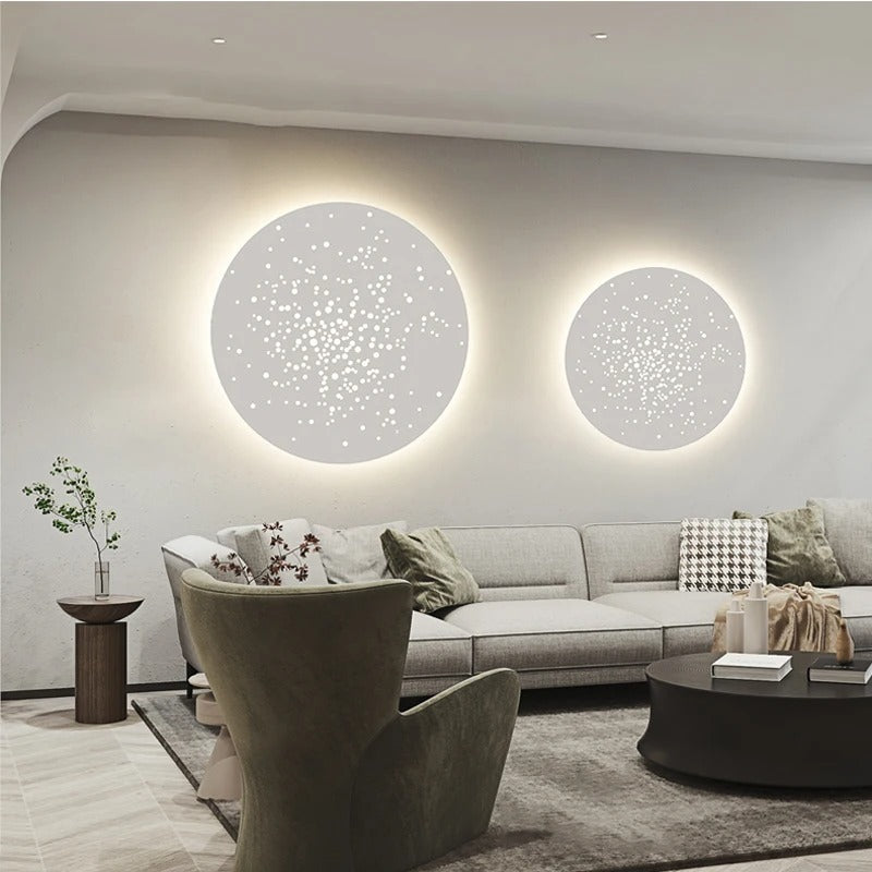 applique murale blanc chaud led