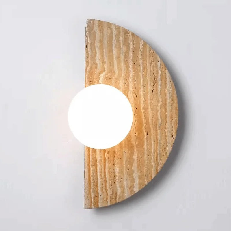 applique murale demi cercle design led