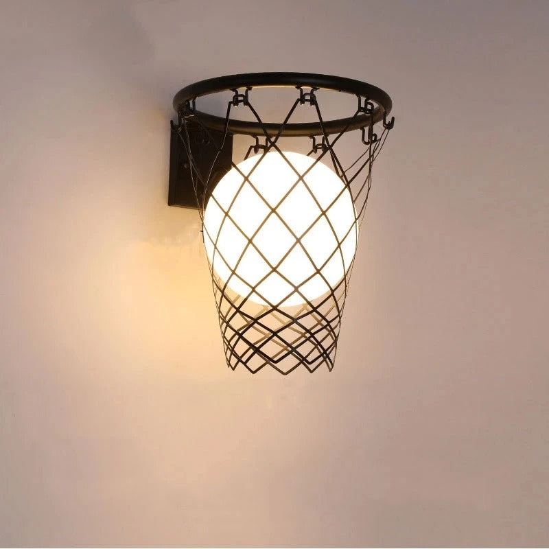 applique murale ballon noire