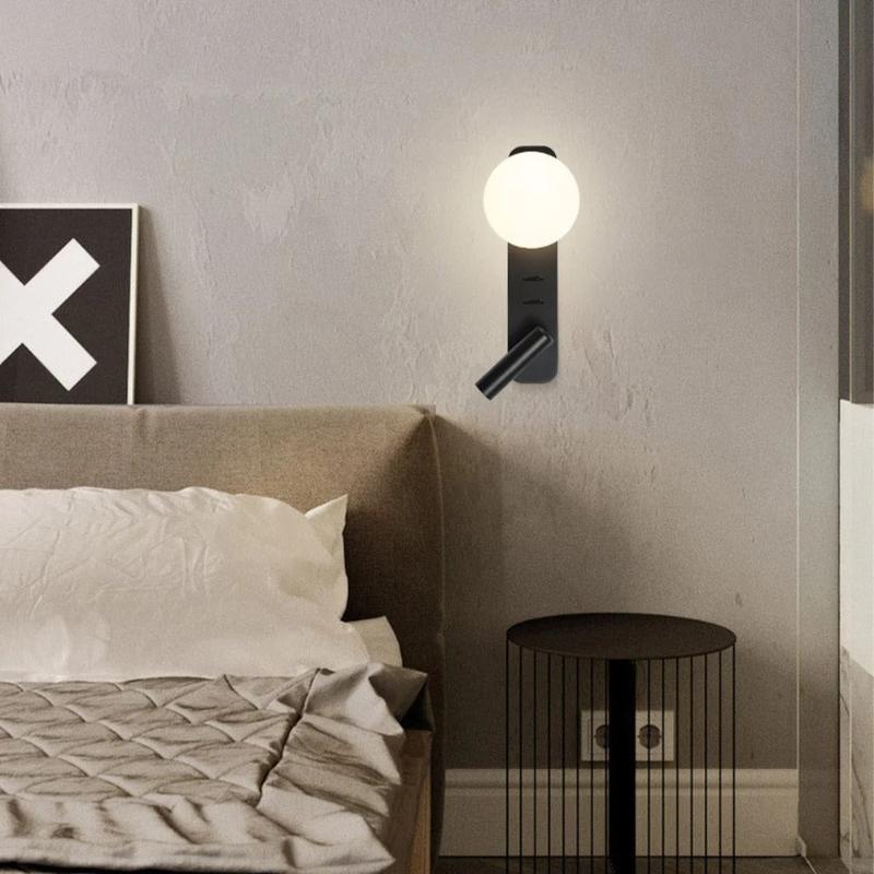 applique murale design noire