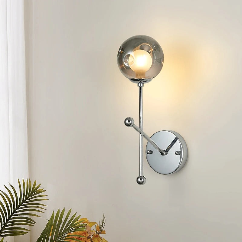 Applique murale gris anthracite salon moderne