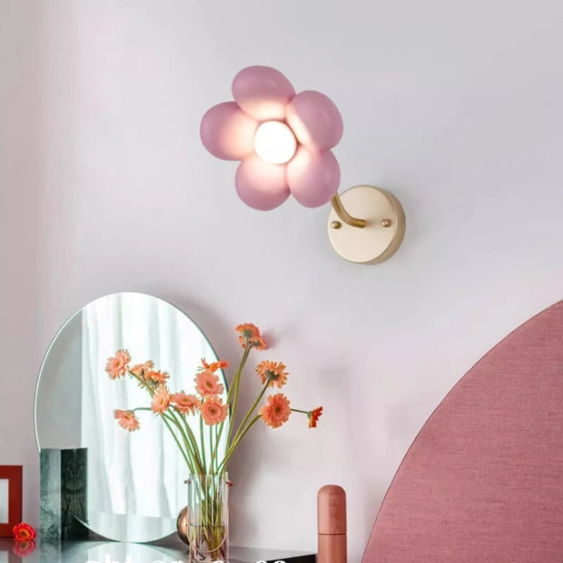 applique murale cuivre rose salle de bain