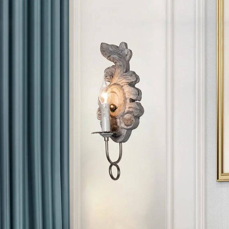 applique murale bougie salon