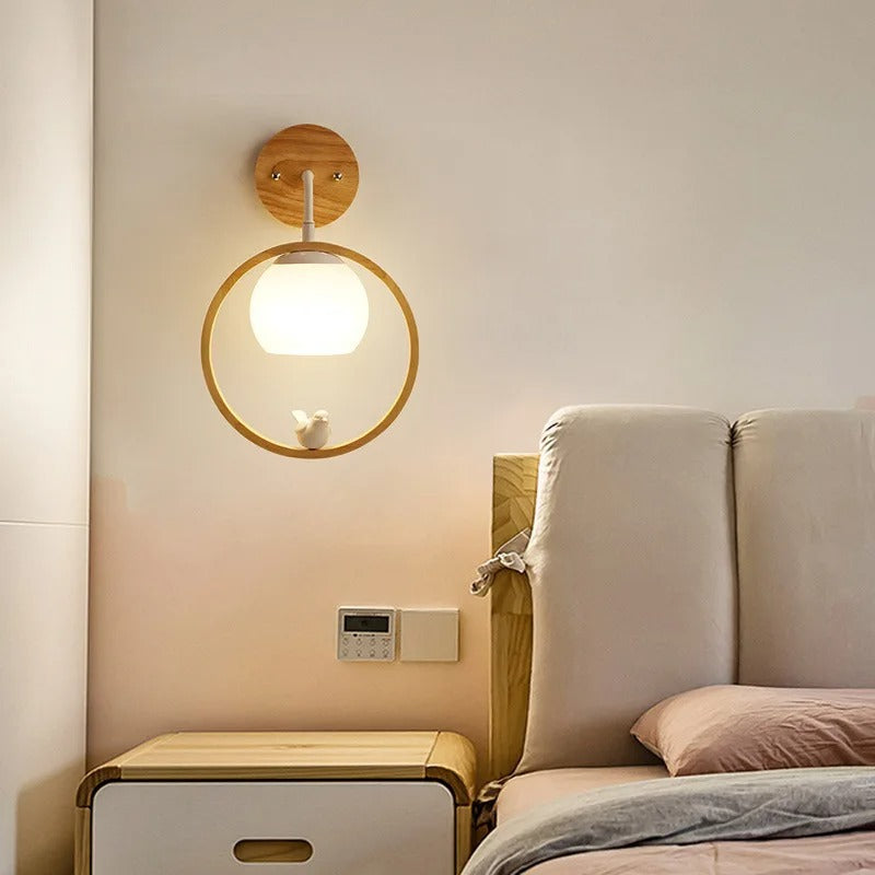 applique murale bois chambre & cuisine