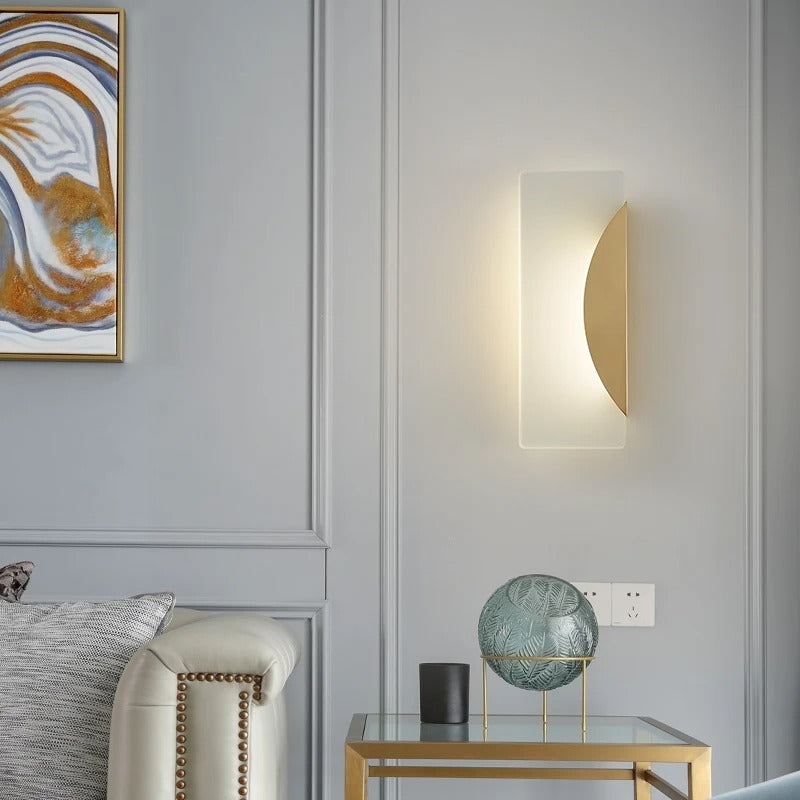 applique murale interieure led salon scandinave