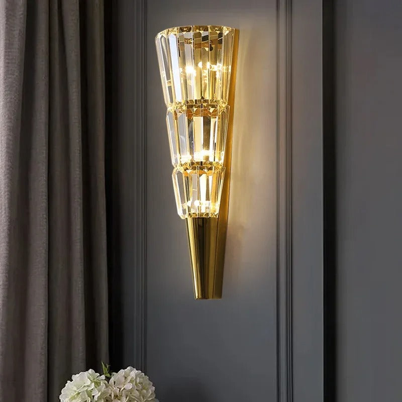 applique murale led bouteille