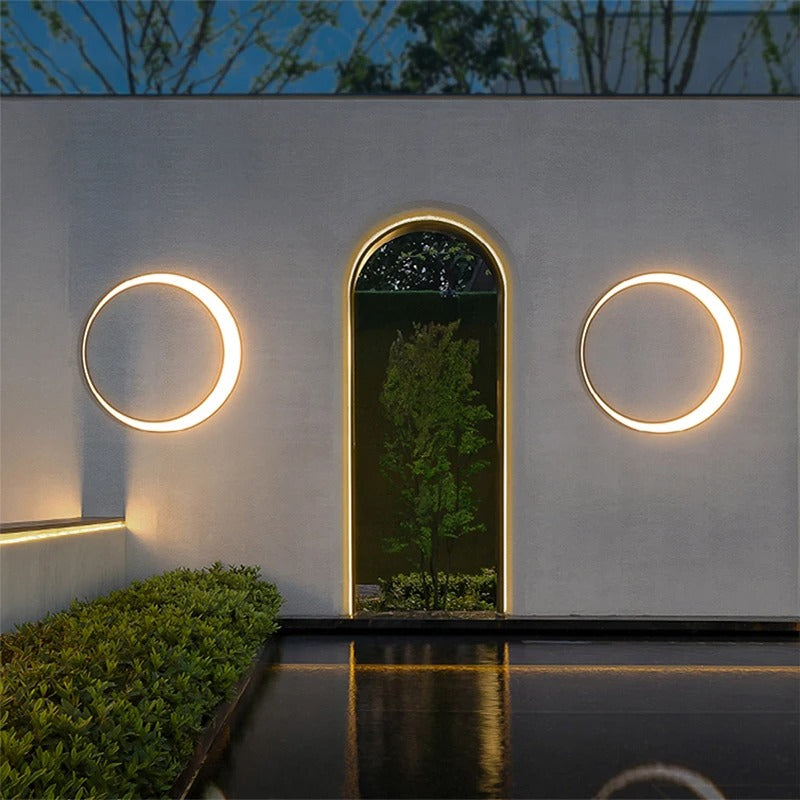 applique murale sans fil exterieur led moderne