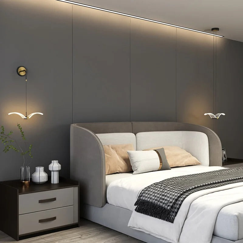 applique murale pendante design