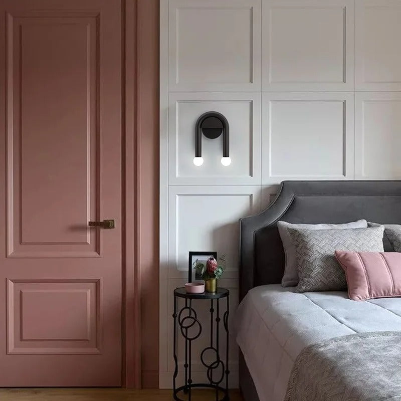 applique murale salle bain noire