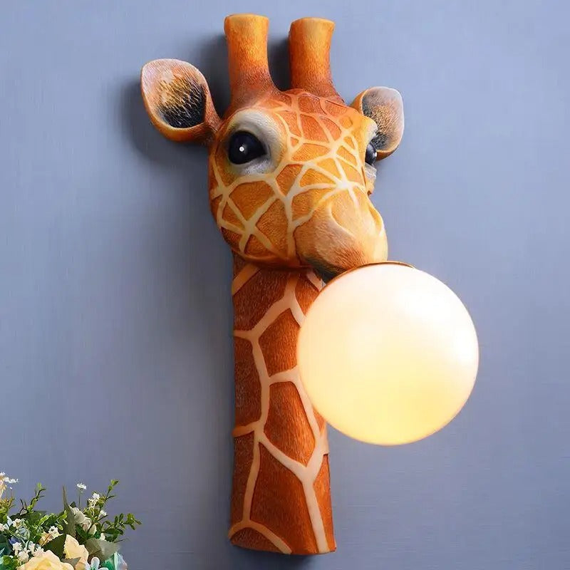 applique murale animal moderne