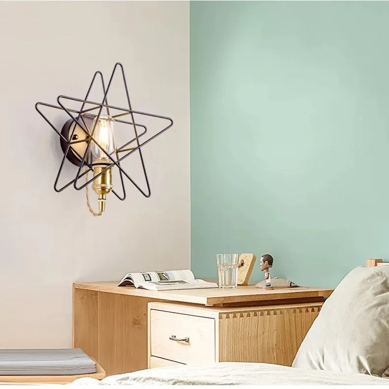 Applique murale etoile design bureau