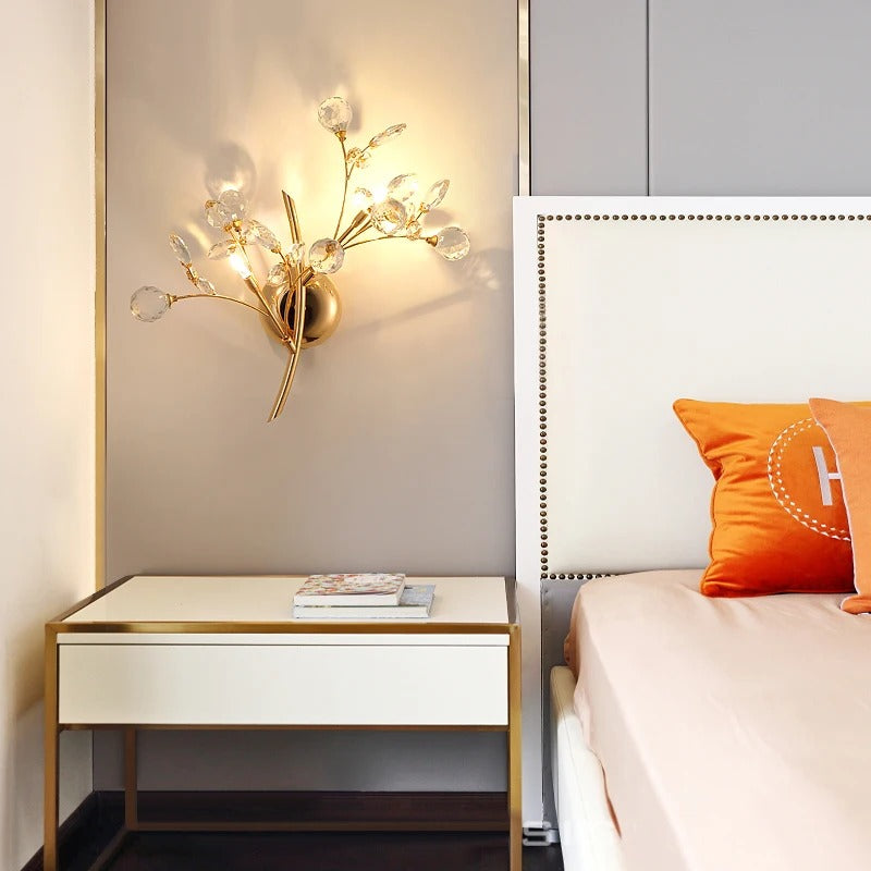 applique murale chambre moderne branche