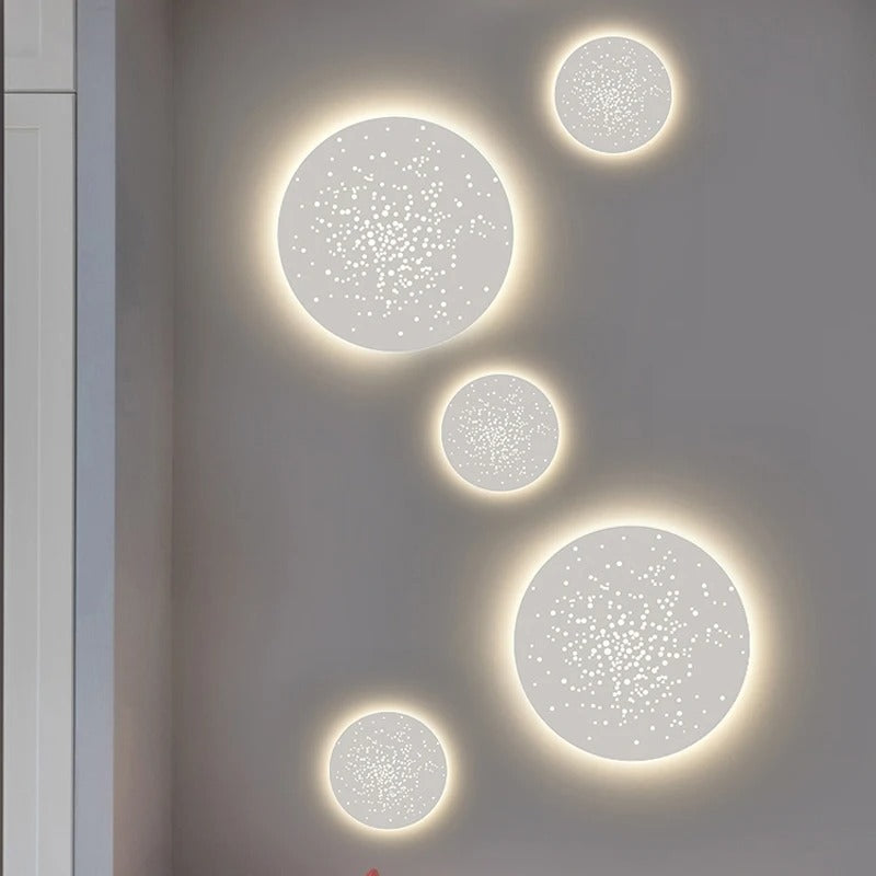applique murale blanc chaud design