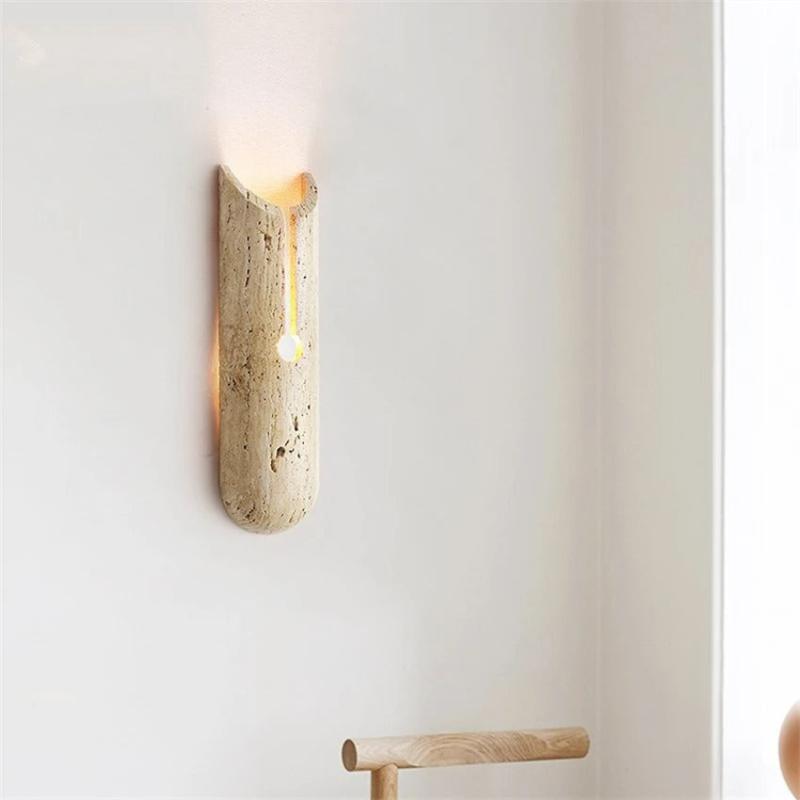 applique murale platre blanc salon moderne