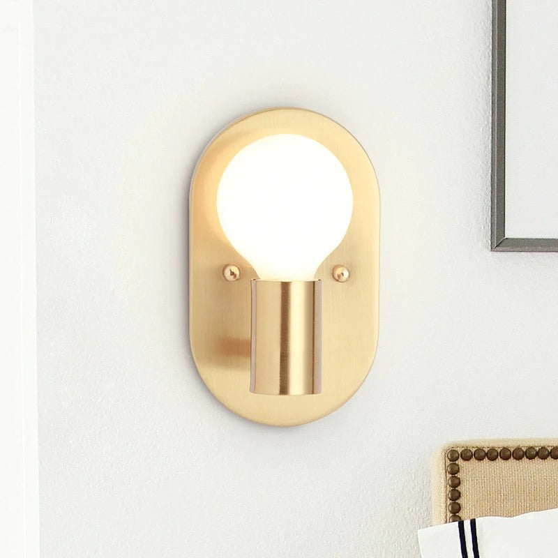 applique murale dorée chambre vintage