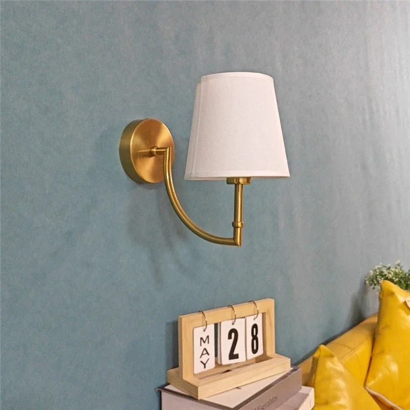 applique murale avec abat jour chambre