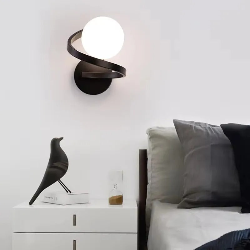 applique murale noir design salle de bain & chambre