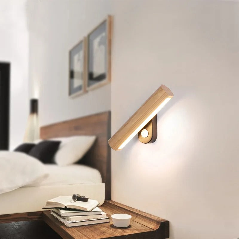 applique murale salon bois chambre