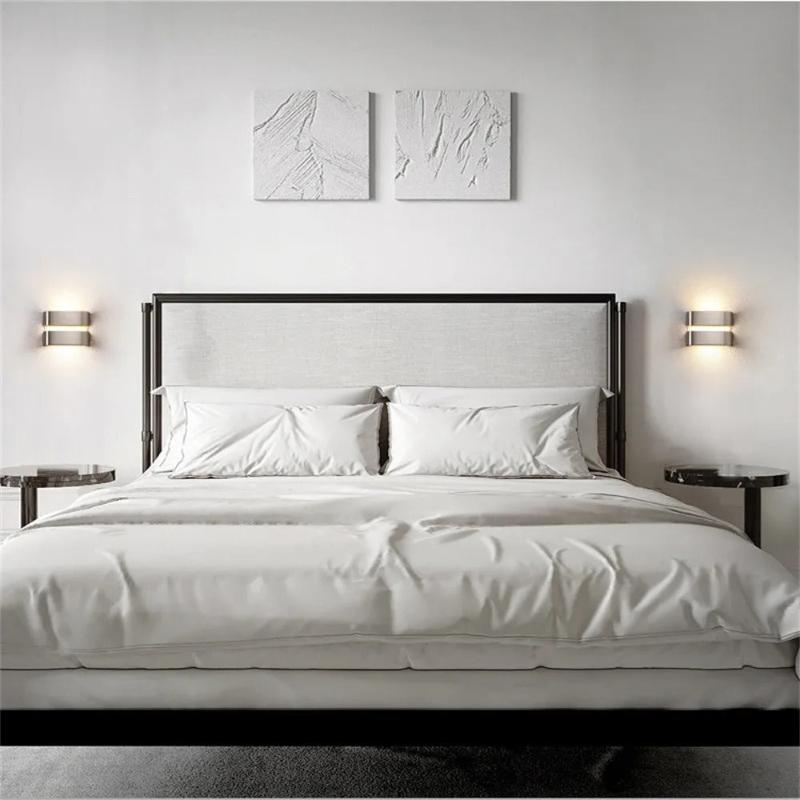Applique murale inox design chambre