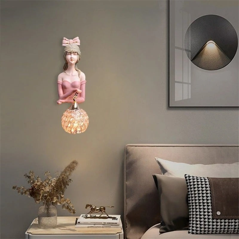 applique murale design chambre fille
