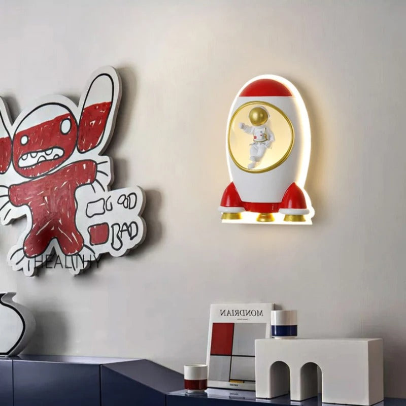applique murale chambre garçon design