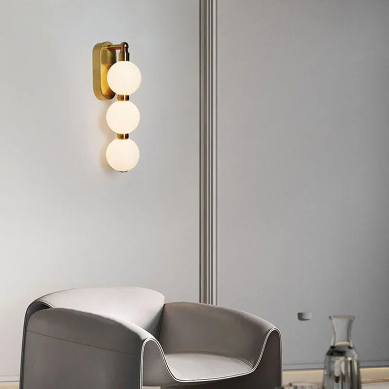 applique murale globe originale