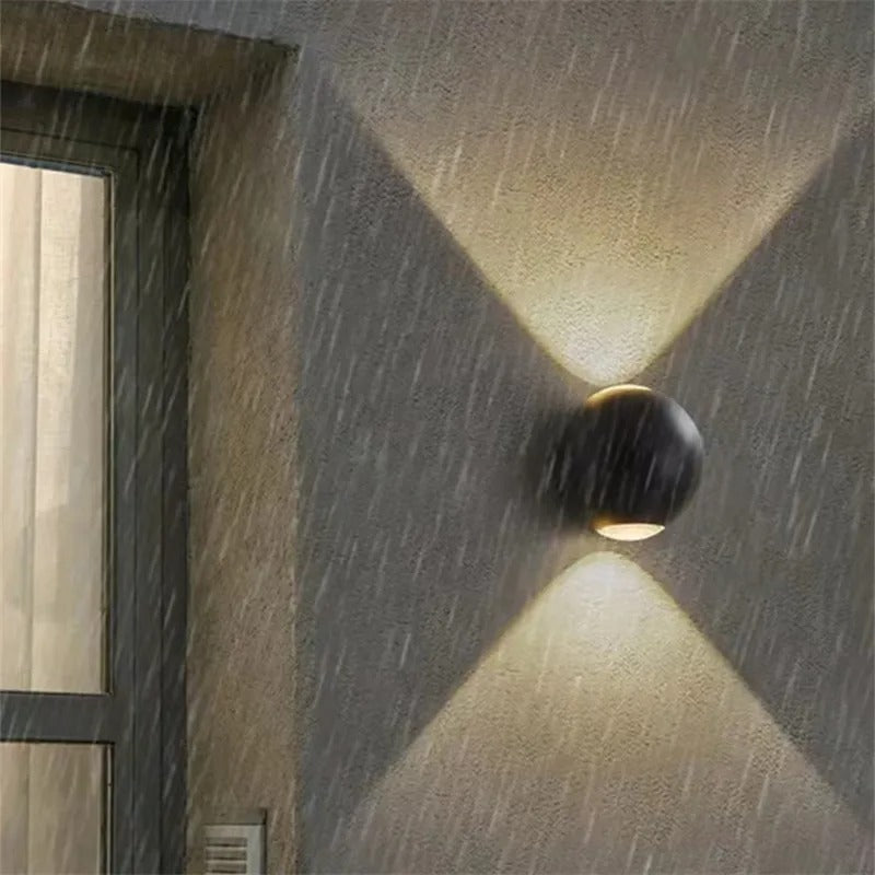 applique murale led exterieur ronde etanche