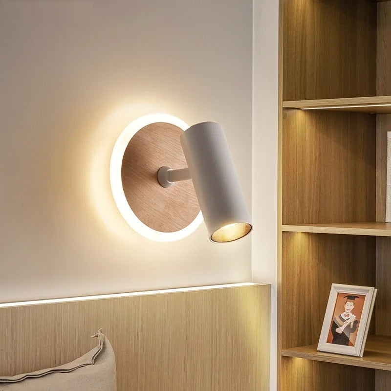 Applique murale 2 spots chambre moderne