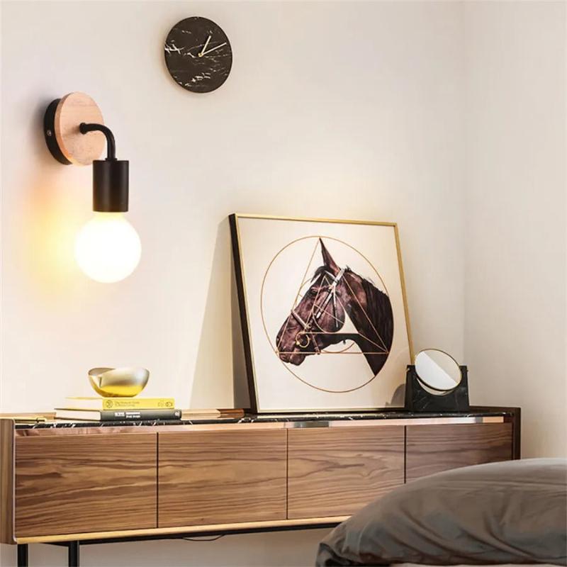 applique murale tombante noir led