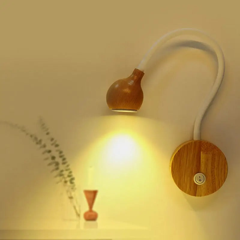 applique murale bois moderne liseuse