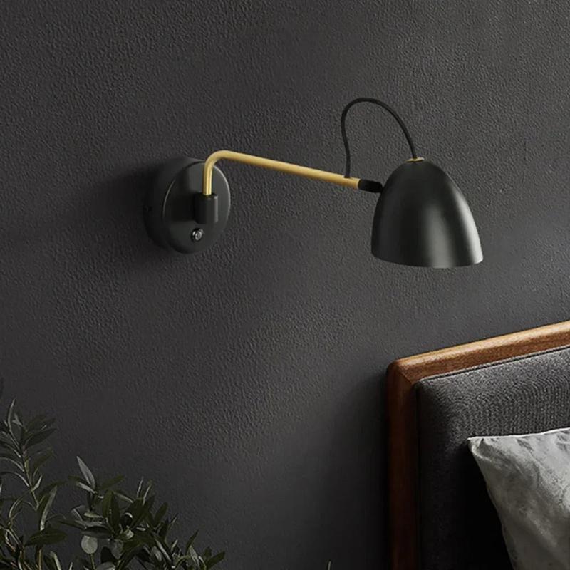 applique murale tactile noir moderne
