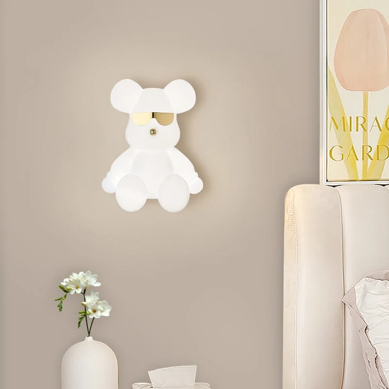 applique murale blacnche moderne led