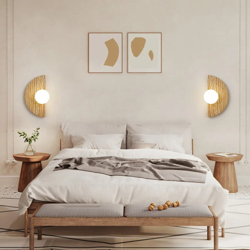 applique murale demi cercle chambre moderne chic