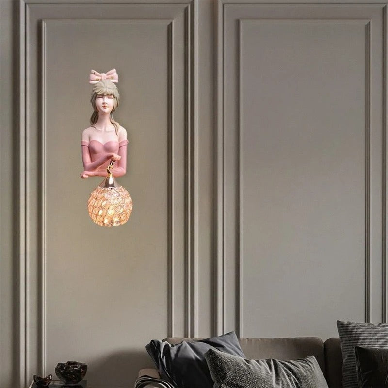 applique murale design chambre fille