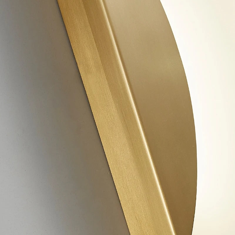 applique murale interieure led dorée