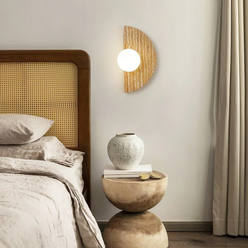 applique murale demi cercle vintage