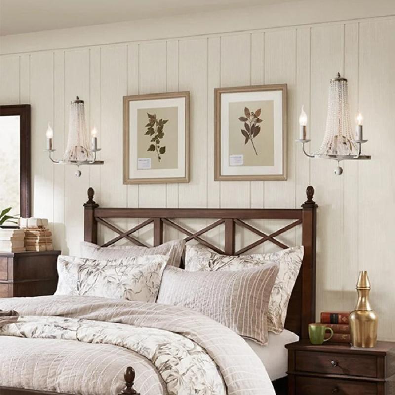 applique murale pampilles chambre vintage