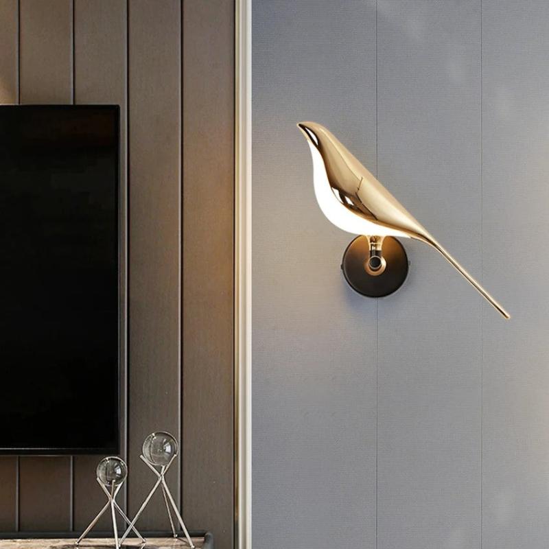 applique murale bird salon moderne