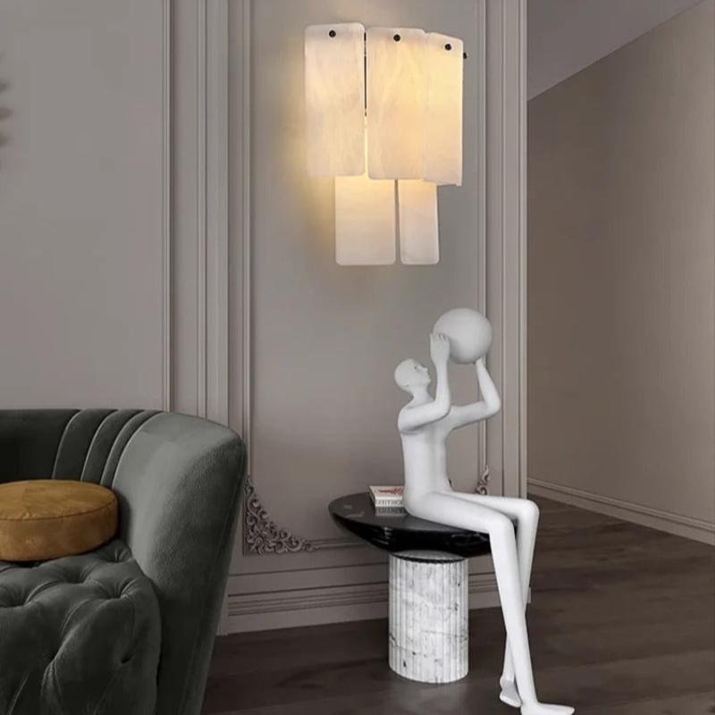 applique murale design blanche moderne