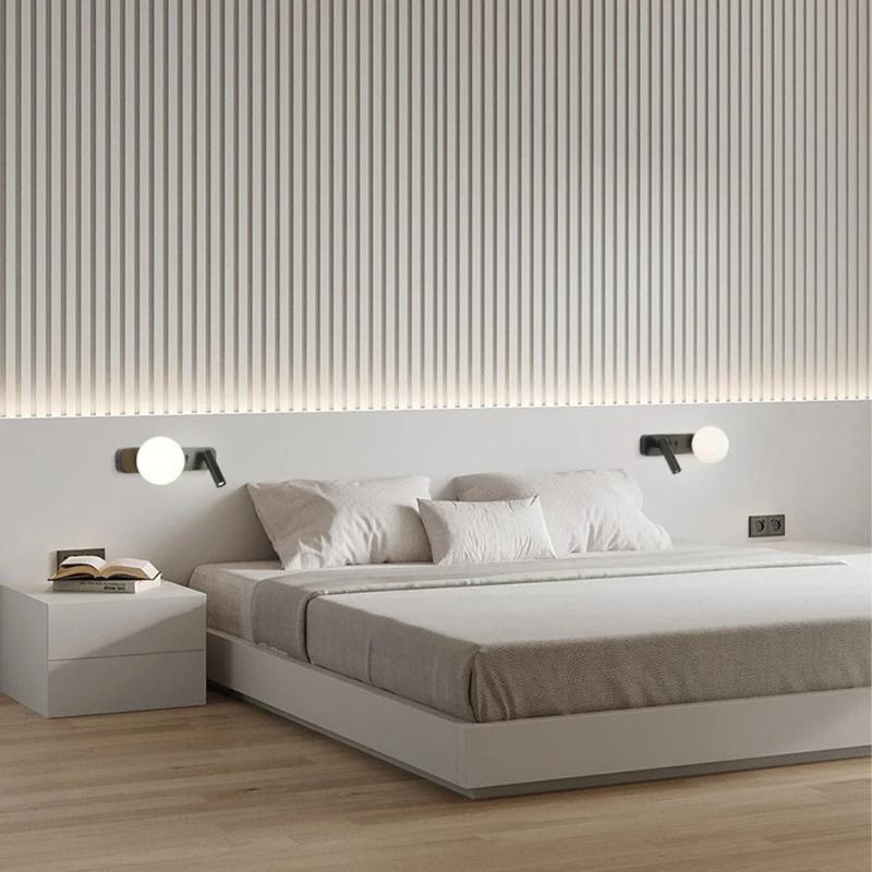 applique murale noire design