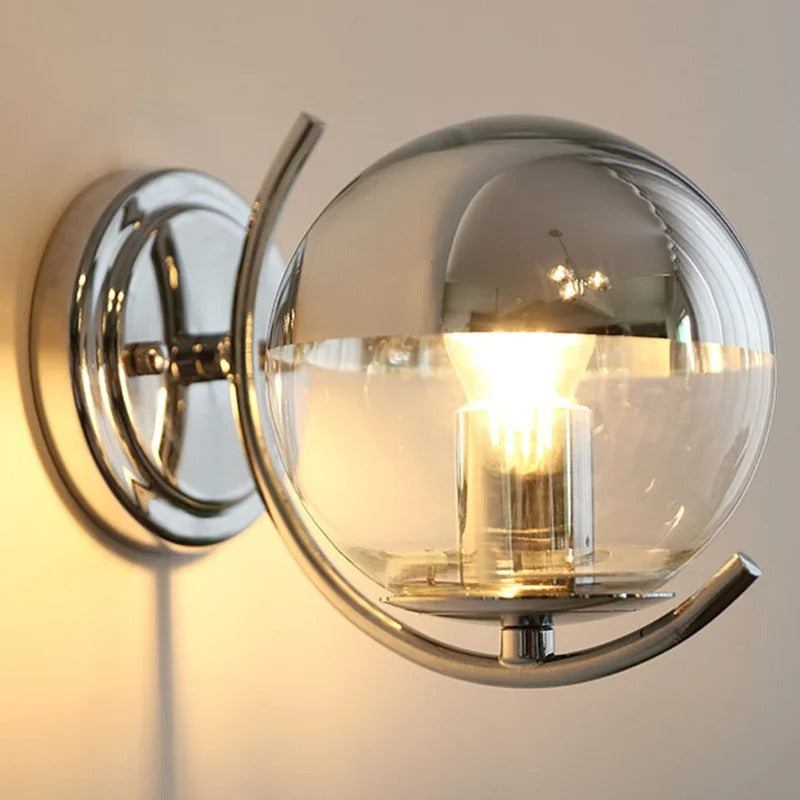 applique murale verre vintage design