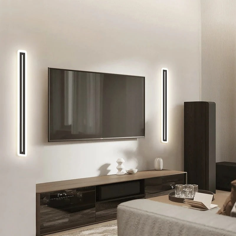 applique murale noir salon chic