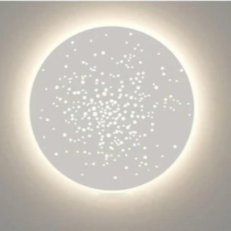 applique murale design led blanc chaud