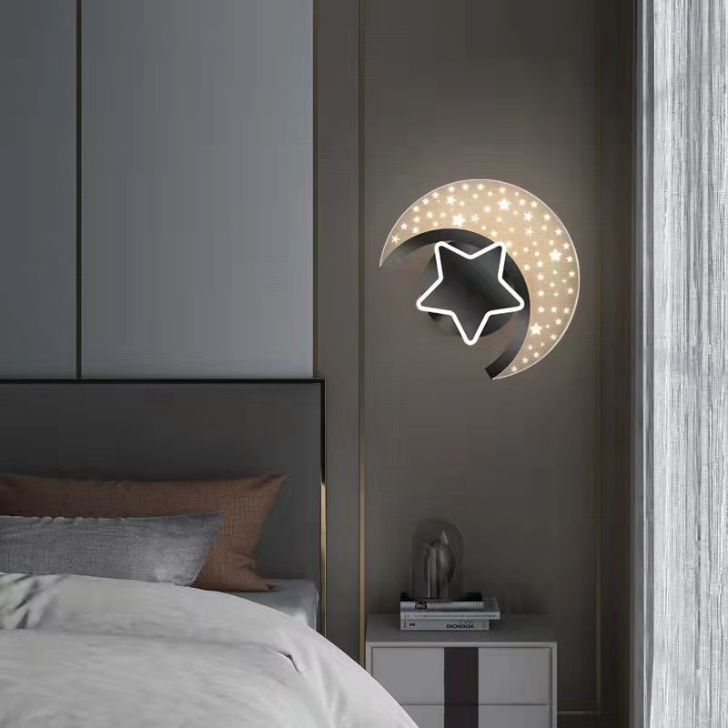 applique murale demi lune deco